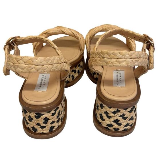 Gabriela Hearst Michael raffia sandals NWB Size 36/6 - Picture 8 of 12